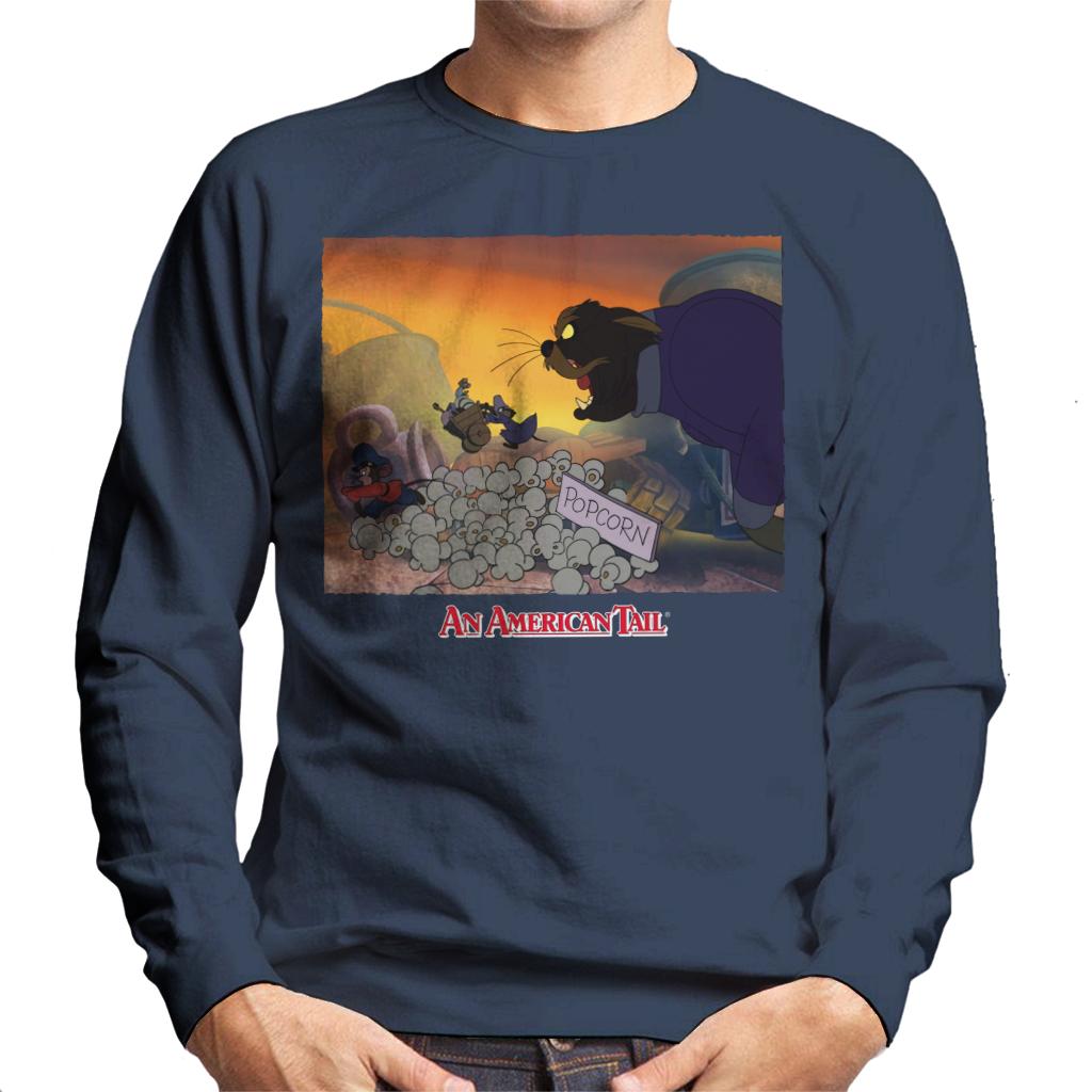 An American Tail Cossack Cat Popcorn Men's Sweatshirt product image 6