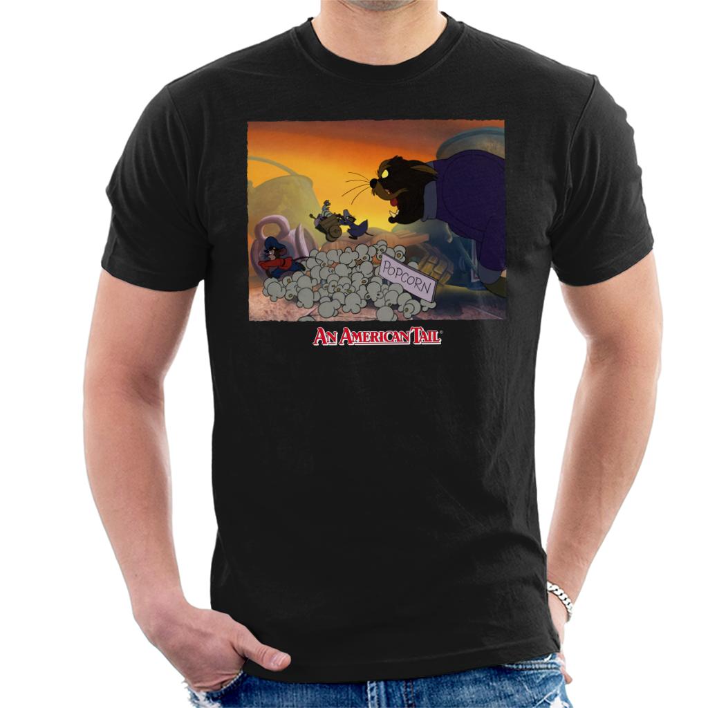 An American Tail Cossack Cat Popcorn Men's T-Shirt product image 1