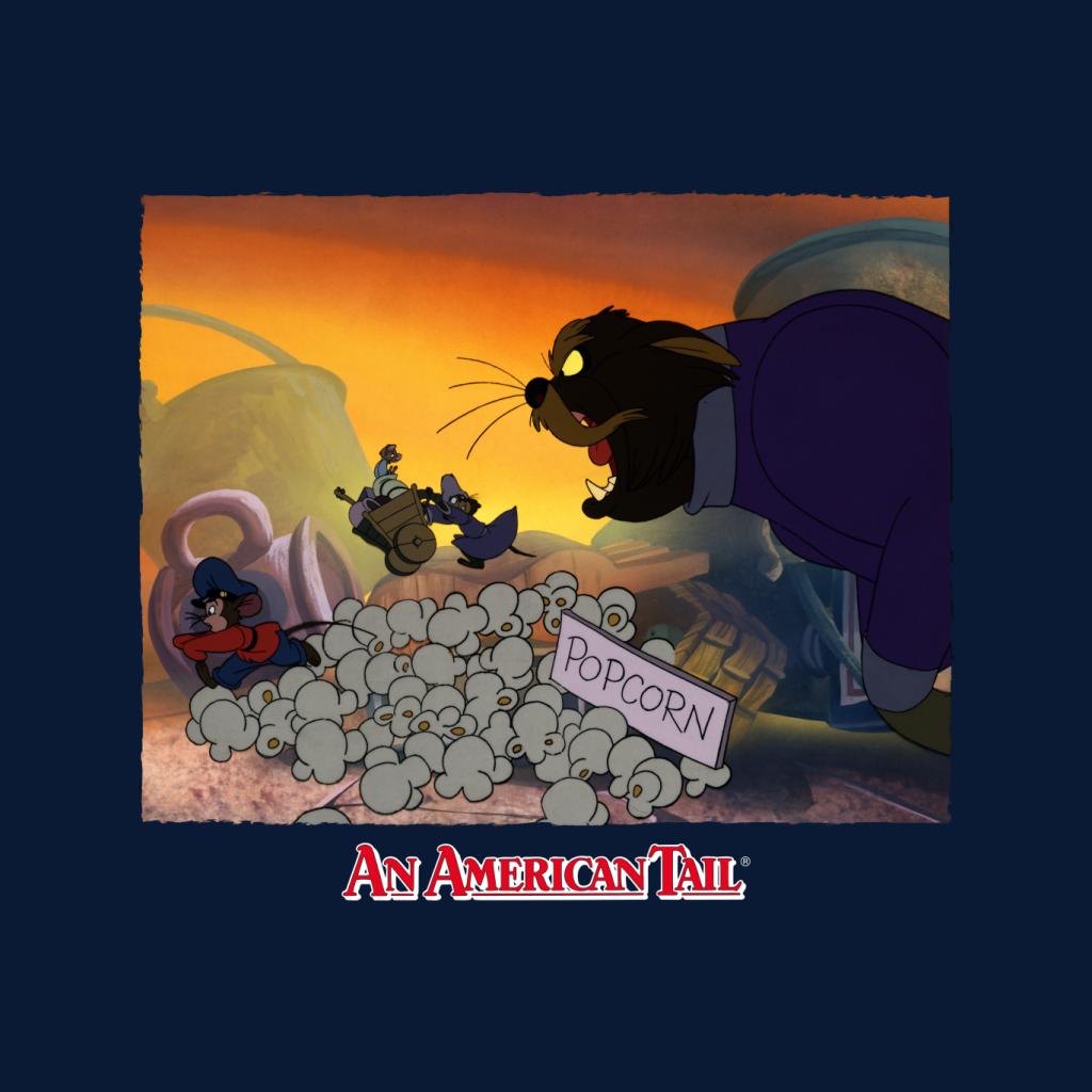 An American Tail Cossack Cat Popcorn Men's Hooded Sweatshirt product image 7