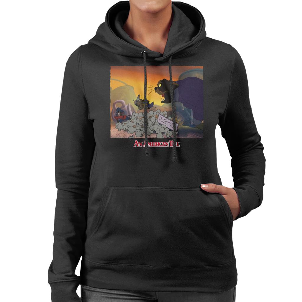 An American Tail Cossack Cat Popcorn Women's Hooded product image 1