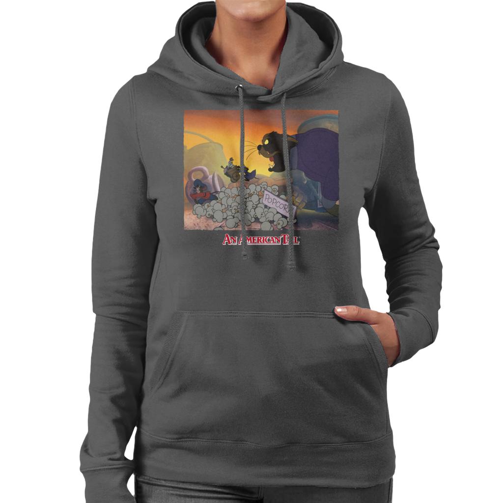 An American Tail Cossack Cat Popcorn Women's Hooded product image 4