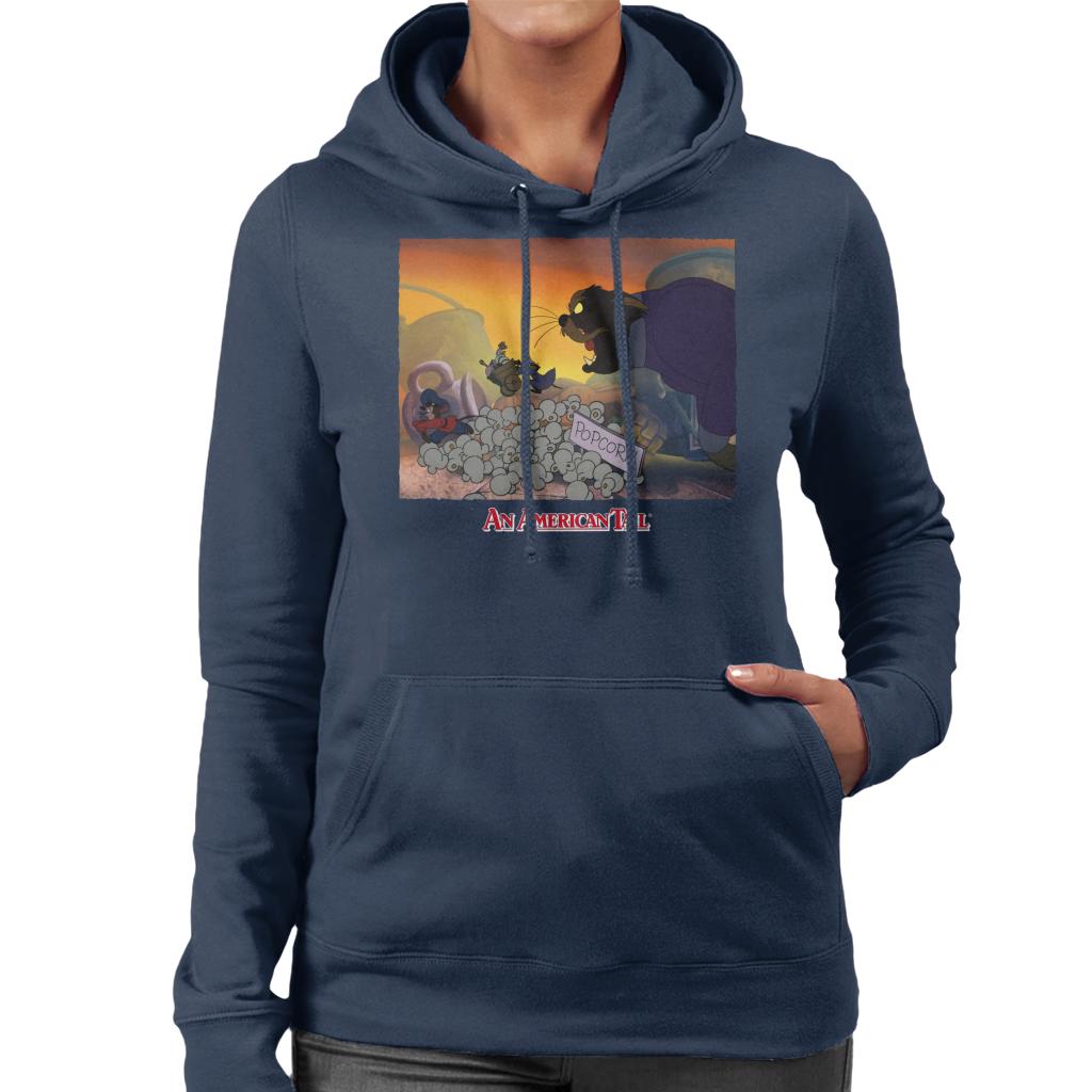 An American Tail Cossack Cat Popcorn Women's Hooded product image 6