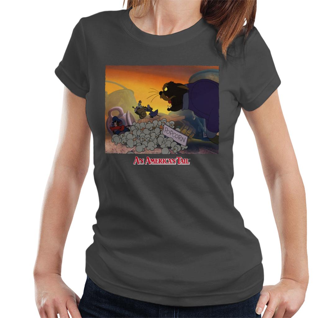 An American Tail Cossack Cat Popcorn Women's T-Shirt product image 4