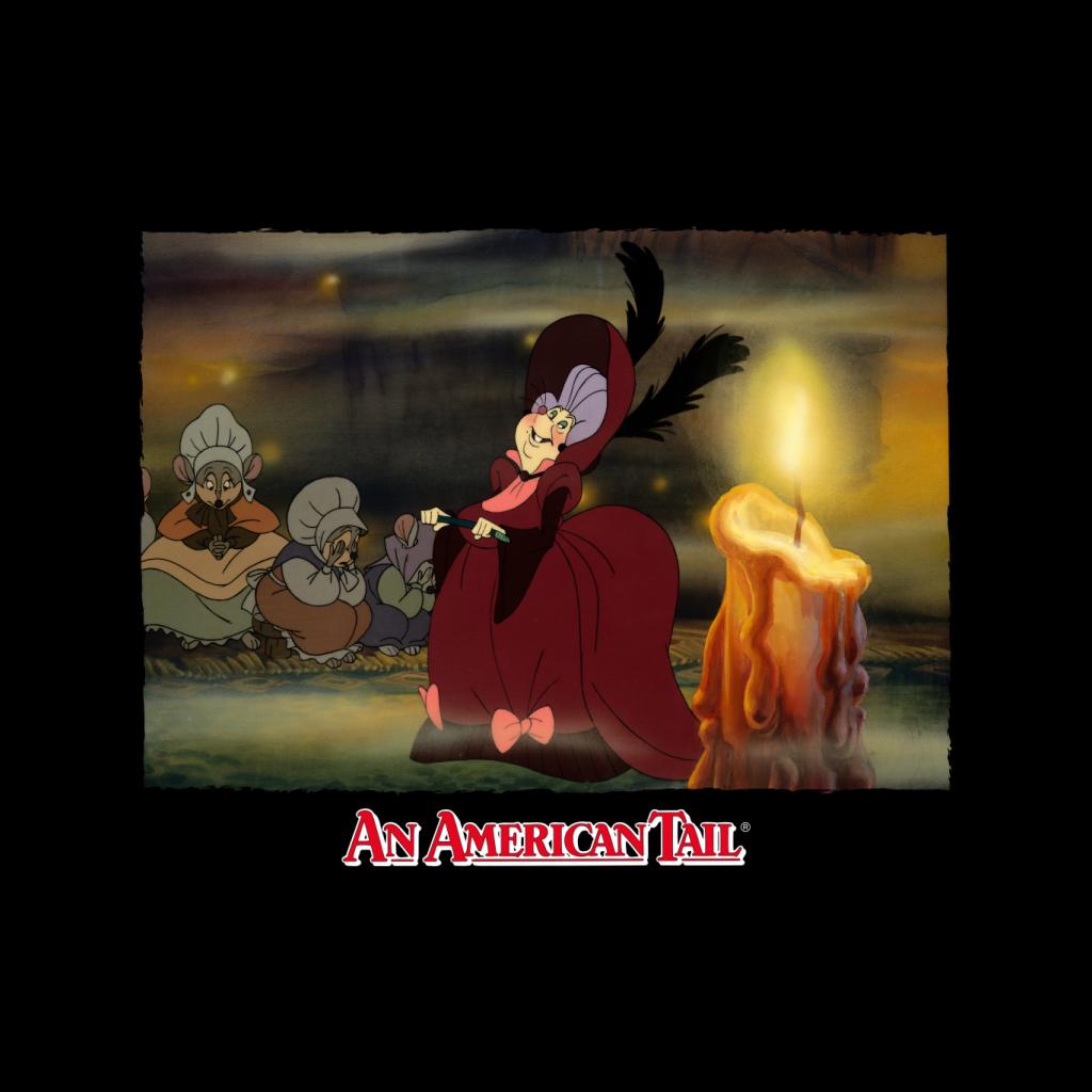 An American Tail Gussie Mausheimer Candle Women's Sweatshirt product image 2