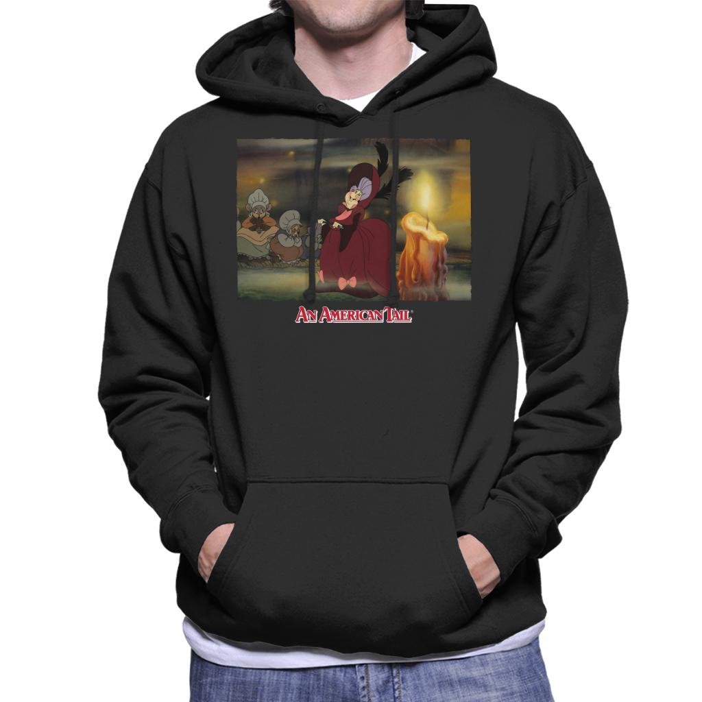 An American Tail Gussie Mausheimer Candle Men's Hooded product image 1
