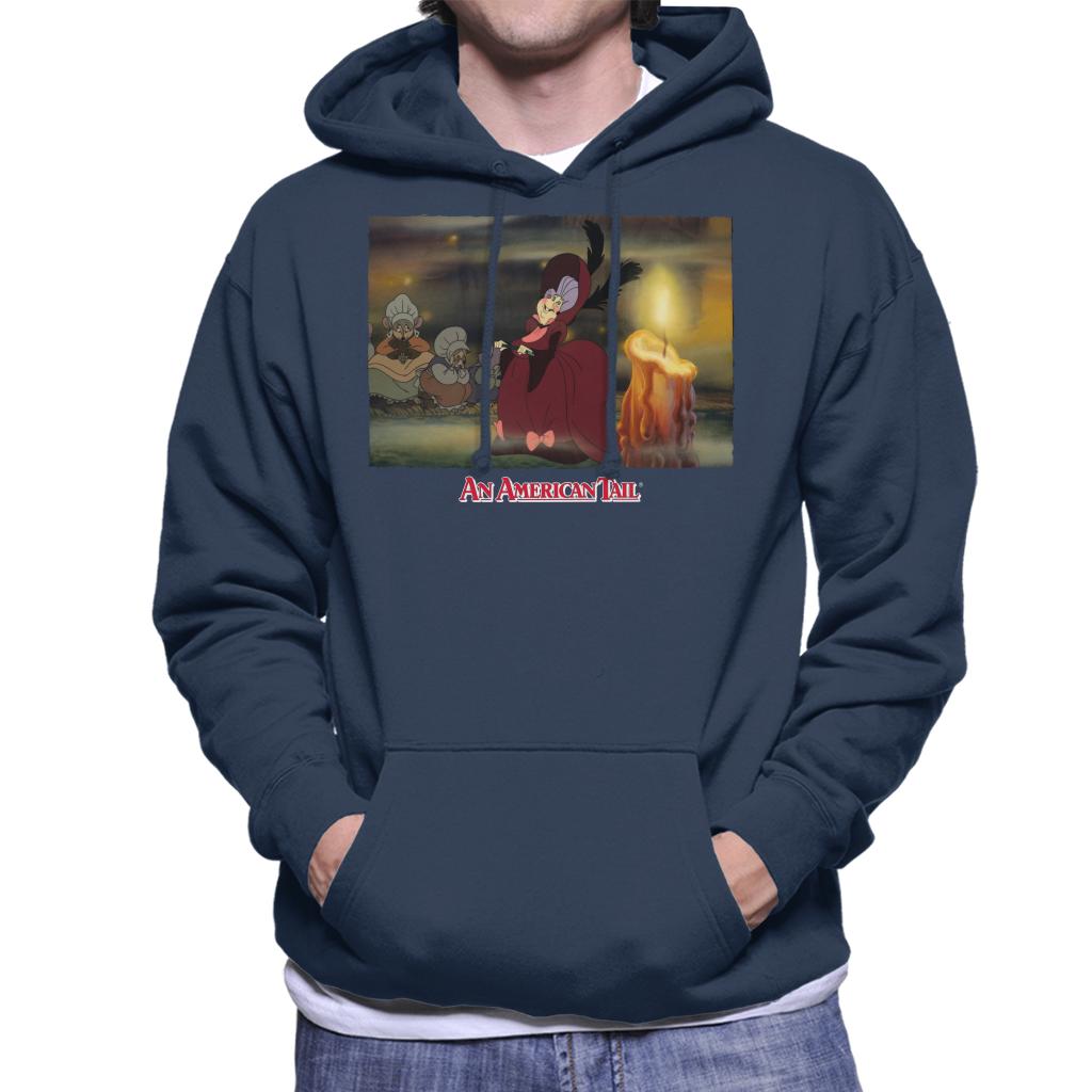 An American Tail Gussie Mausheimer Candle Men's Hooded product image 6