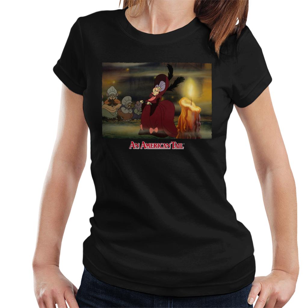 An American Tail Gussie Mausheimer Candle Women's T-Shirt product image 1