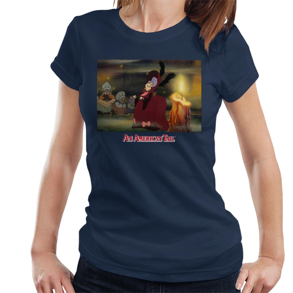 An American Tail Gussie Mausheimer Candle Women's T-Shirt product image 6