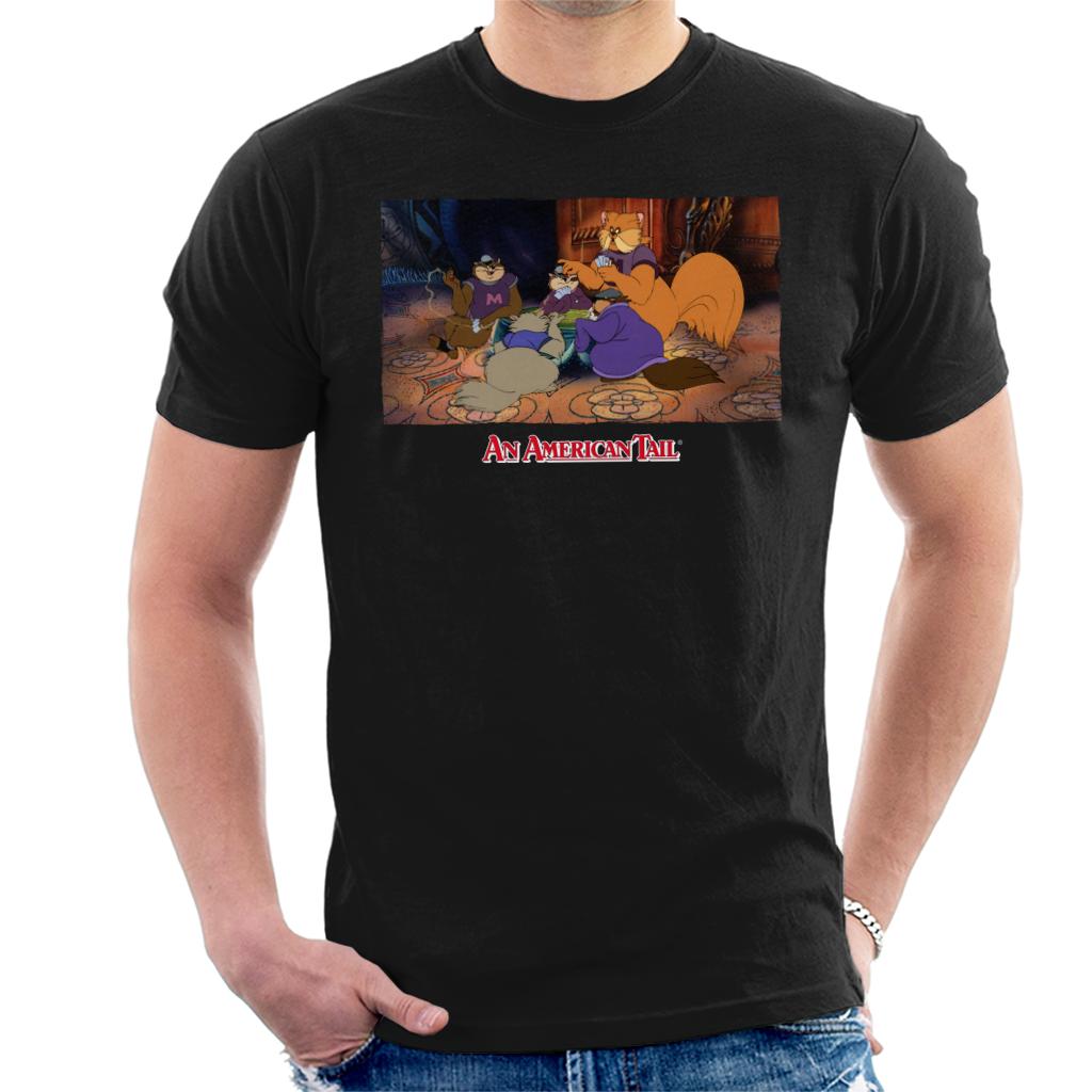 An American Tail Tiger Playing Cards Men's T-Shirt product image 1