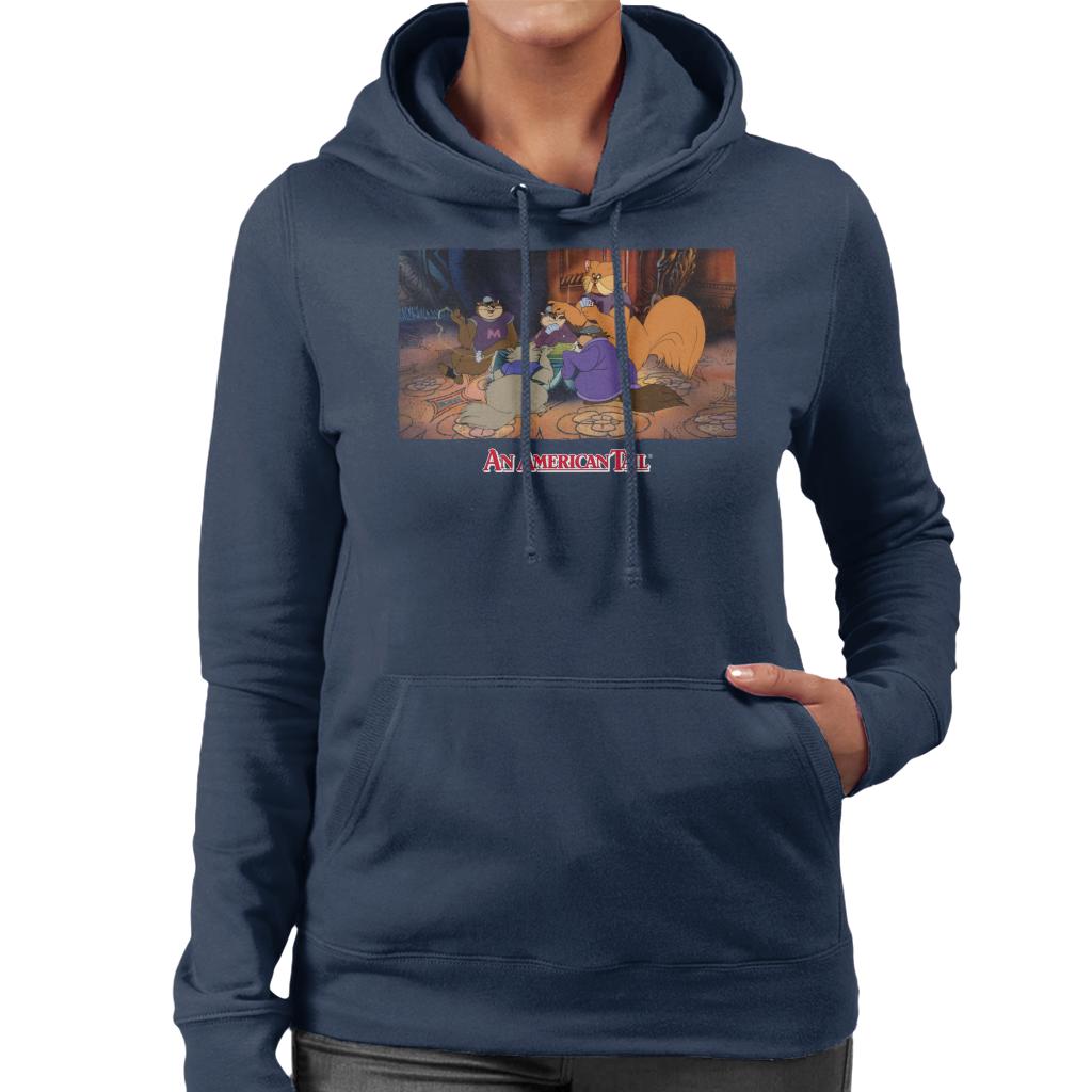 An American Tail Tiger Playing Cards Women's Hooded product image 6