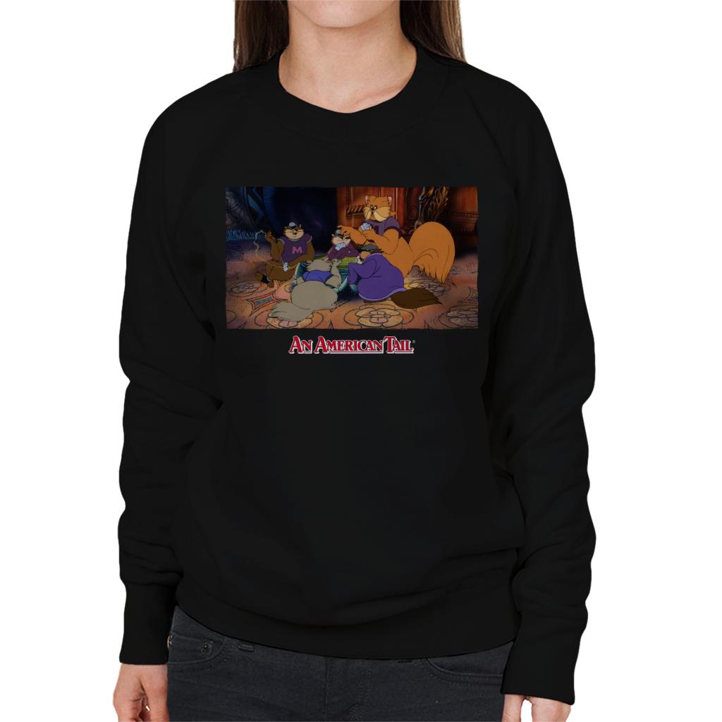 An American Tail Tiger Playing Cards Women's Sweatshirt product image 1