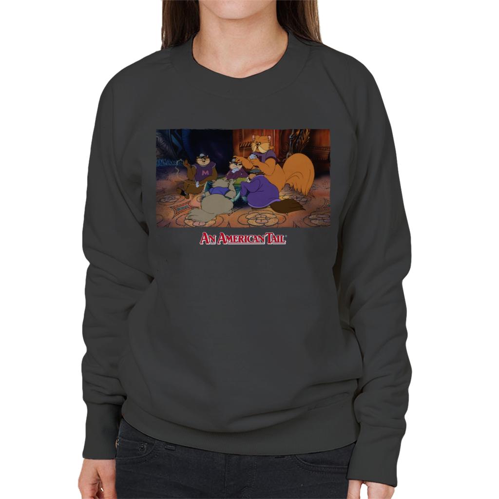 An American Tail Tiger Playing Cards Women's Sweatshirt product image 4