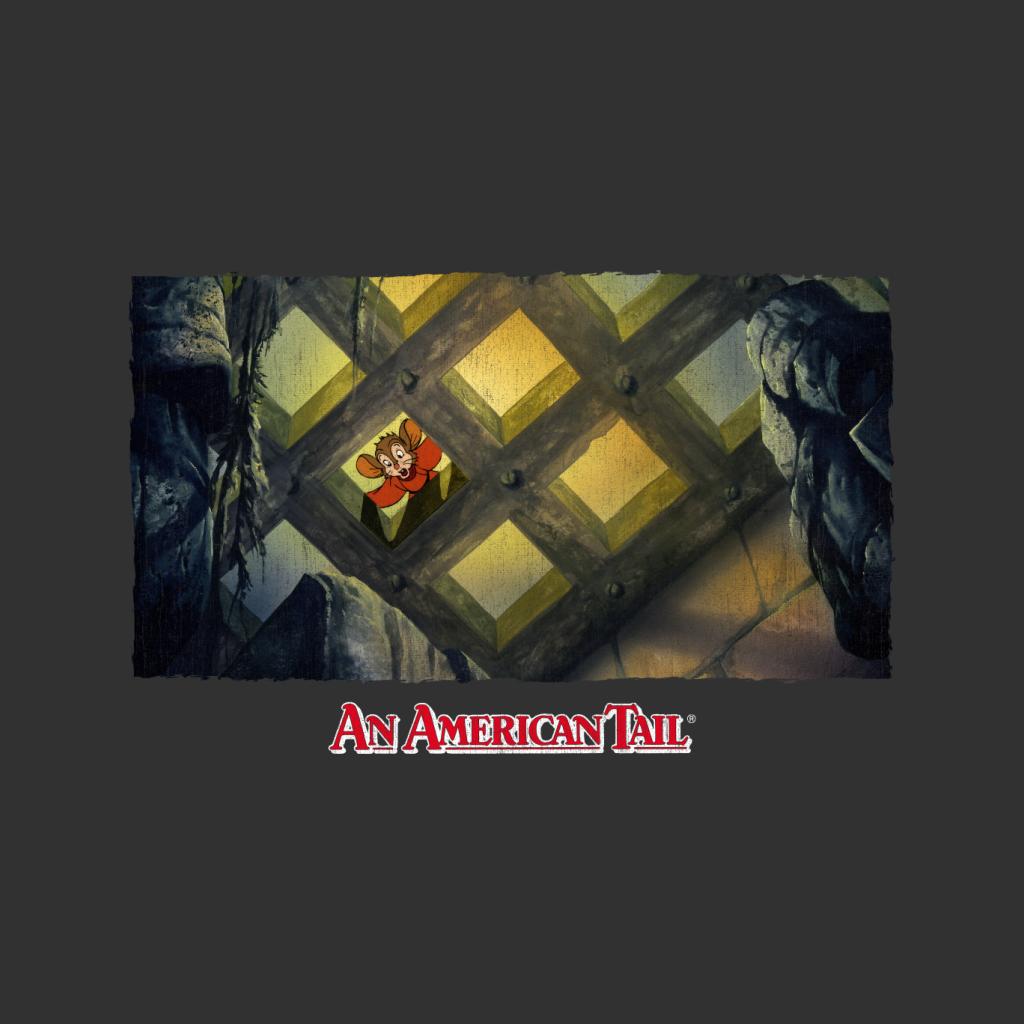 An American Tail Fieval Looking Down Distressed Men's product image 5