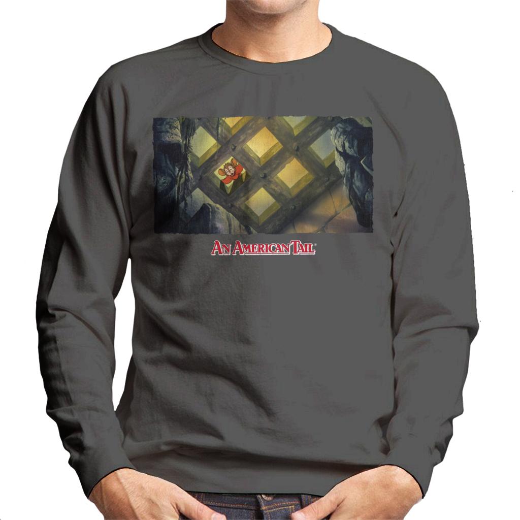 An American Tail Fieval Looking Down Distressed Men's product image 4