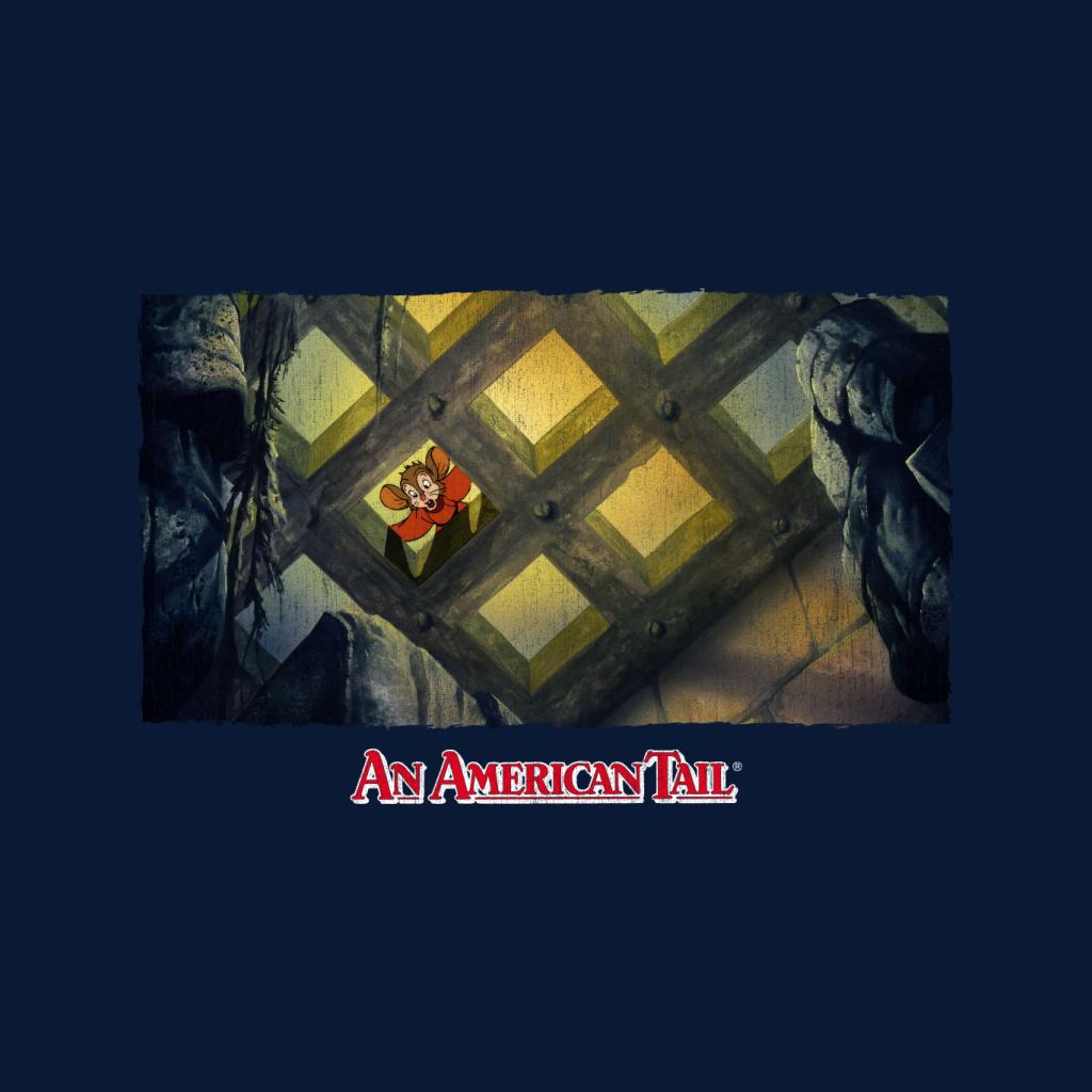 An American Tail Fieval Looking Down Distressed Men's product image 7