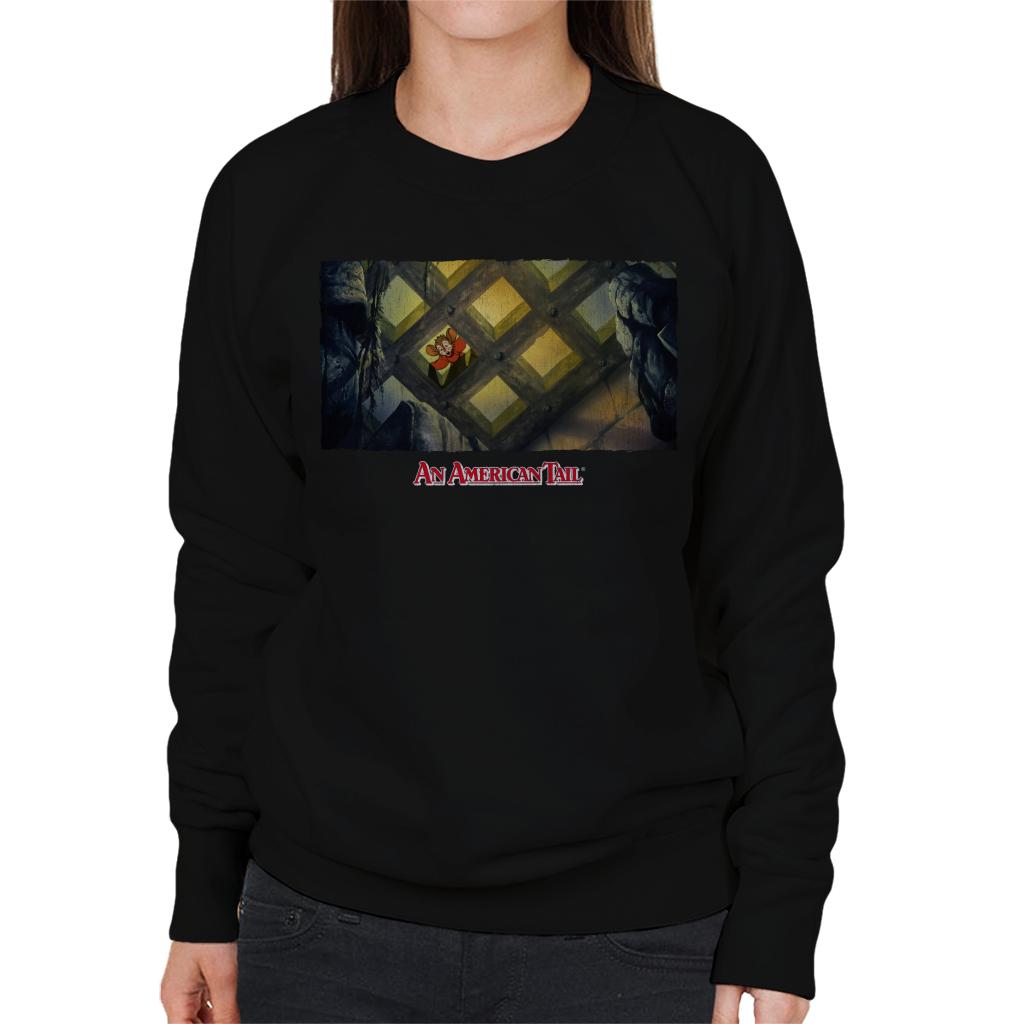 An American Tail Fieval Looking Down Distressed Women's product image 1