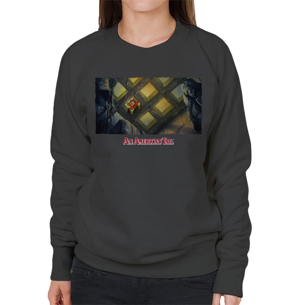 An American Tail Fieval Looking Down Distressed Women's product image 4