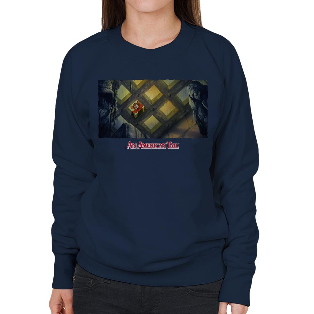 An American Tail Fieval Looking Down Distressed Women's product image 6