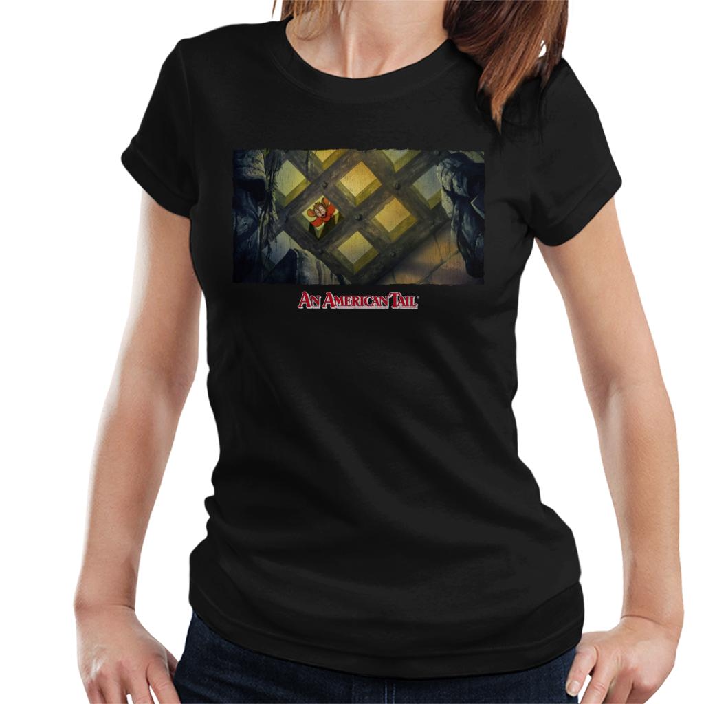 An American Tail Fieval Looking Down Distressed Women's product image 1