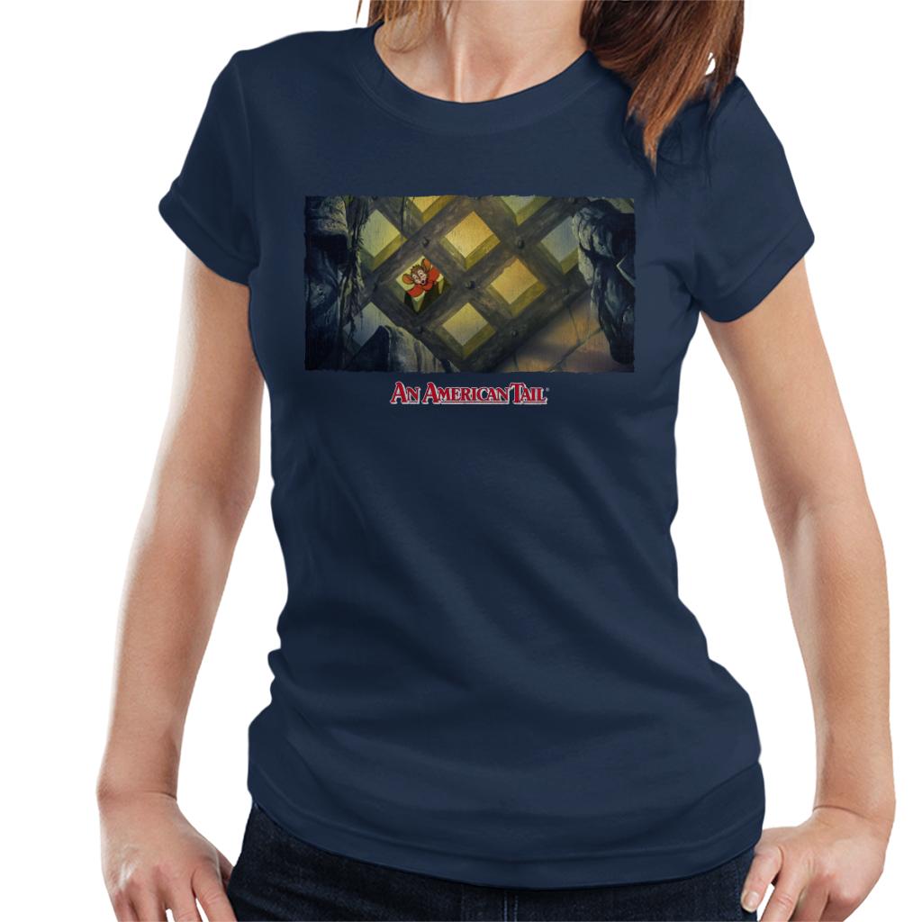 An American Tail Fieval Looking Down Distressed Women's product image 6