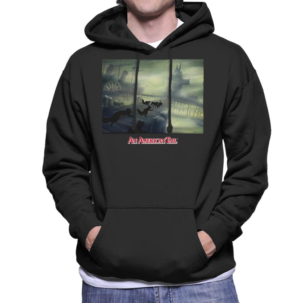 An American Tail Cats Chasing Men's Hooded Sweatshirt product image 1