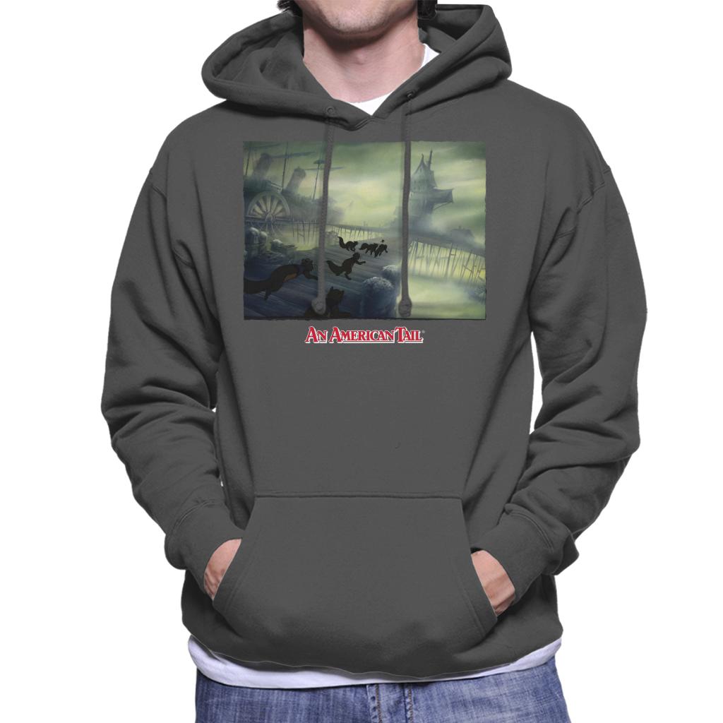 An American Tail Cats Chasing Men's Hooded Sweatshirt product image 4