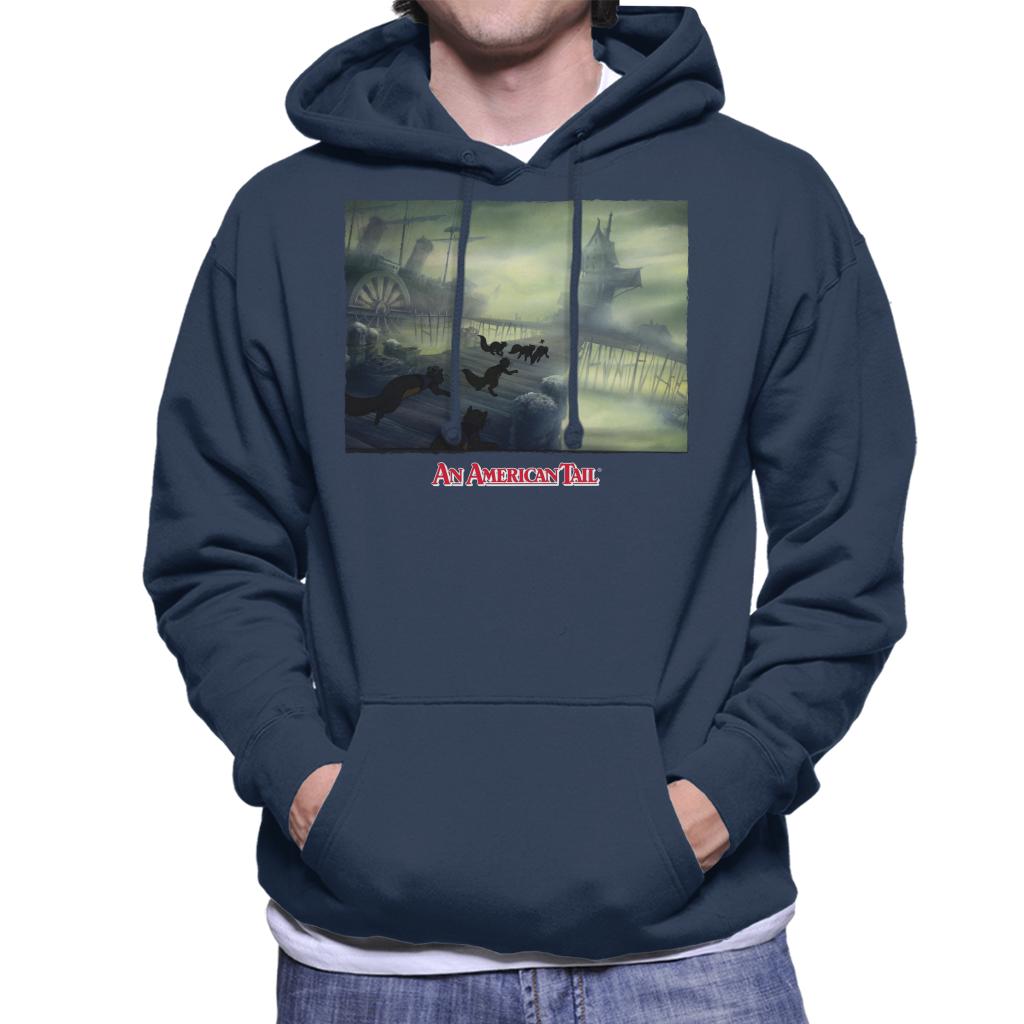 An American Tail Cats Chasing Men's Hooded Sweatshirt product image 6