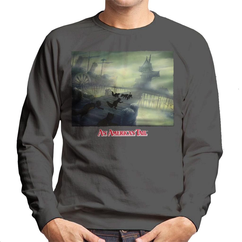 An American Tail Cats Chasing Men's Sweatshirt product image 4