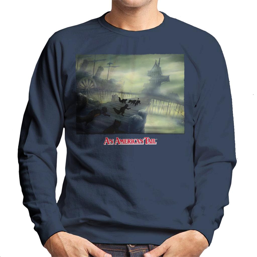 An American Tail Cats Chasing Men's Sweatshirt product image 6