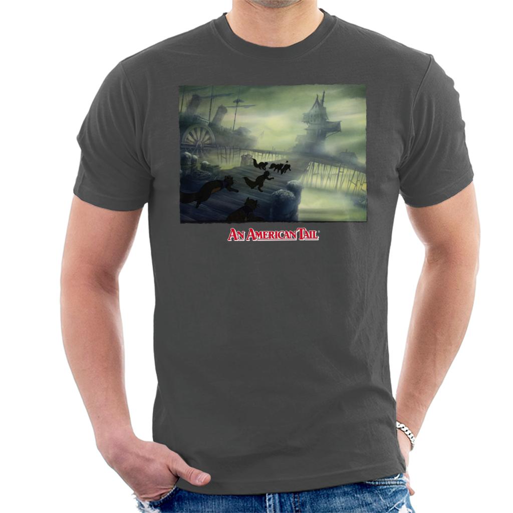 An American Tail Cats Chasing Men's T-Shirt product image 4