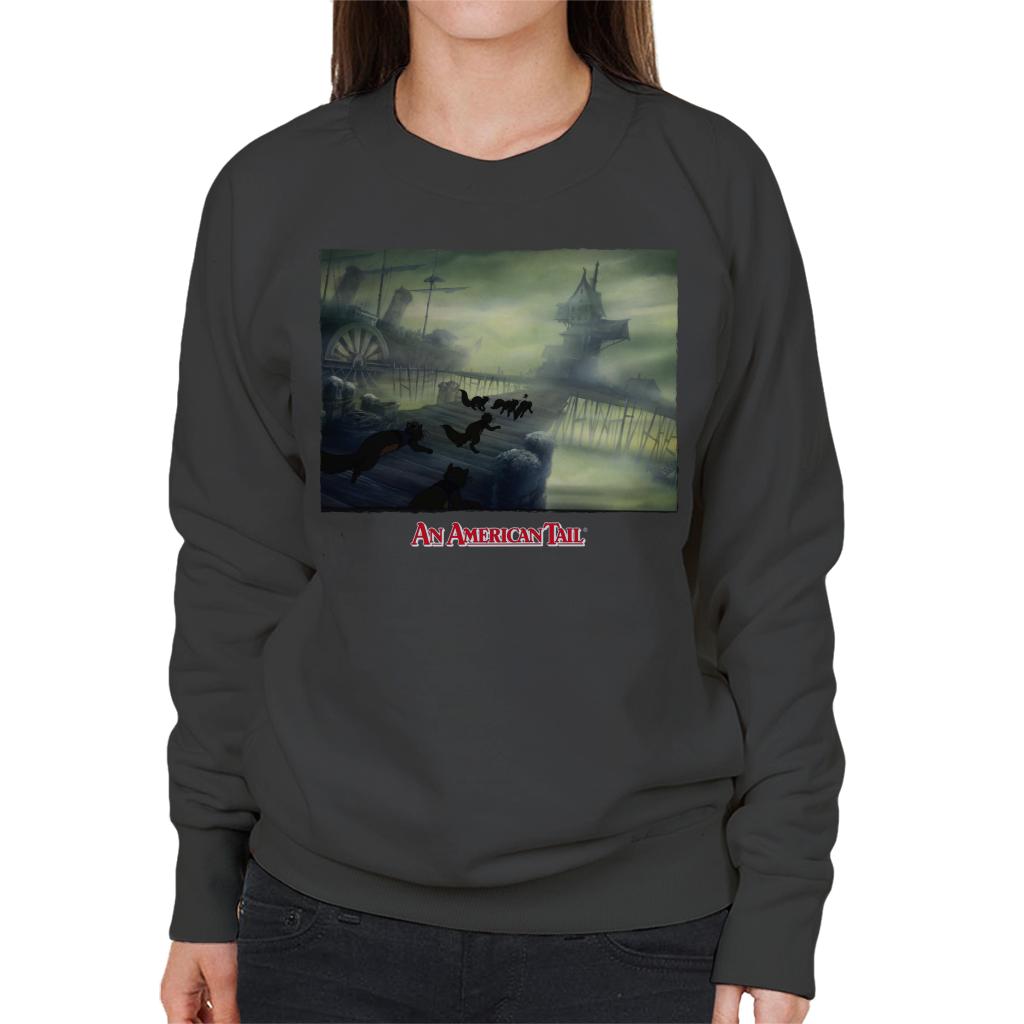 An American Tail Cats Chasing Women's Sweatshirt product image 4