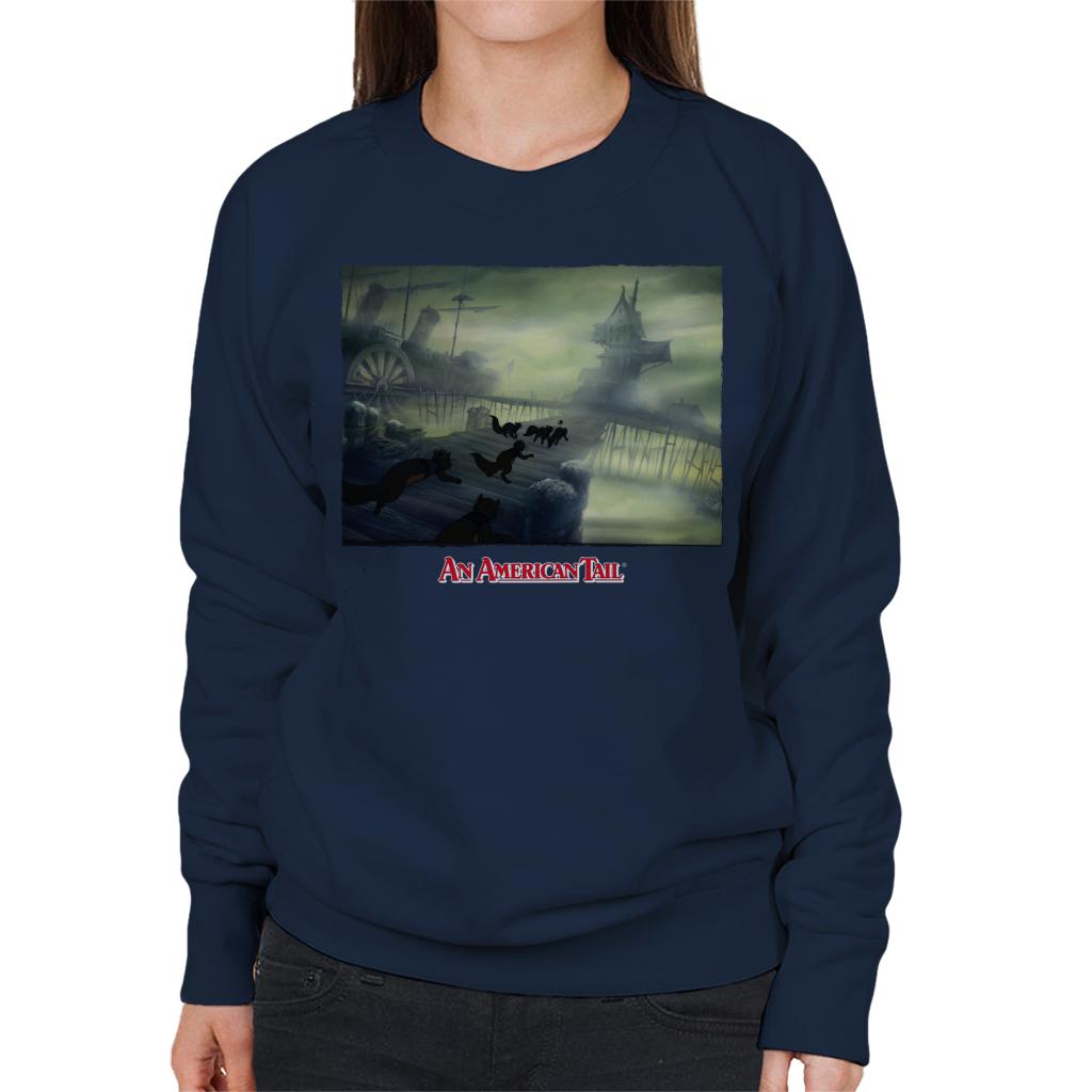 An American Tail Cats Chasing Women's Sweatshirt product image 6