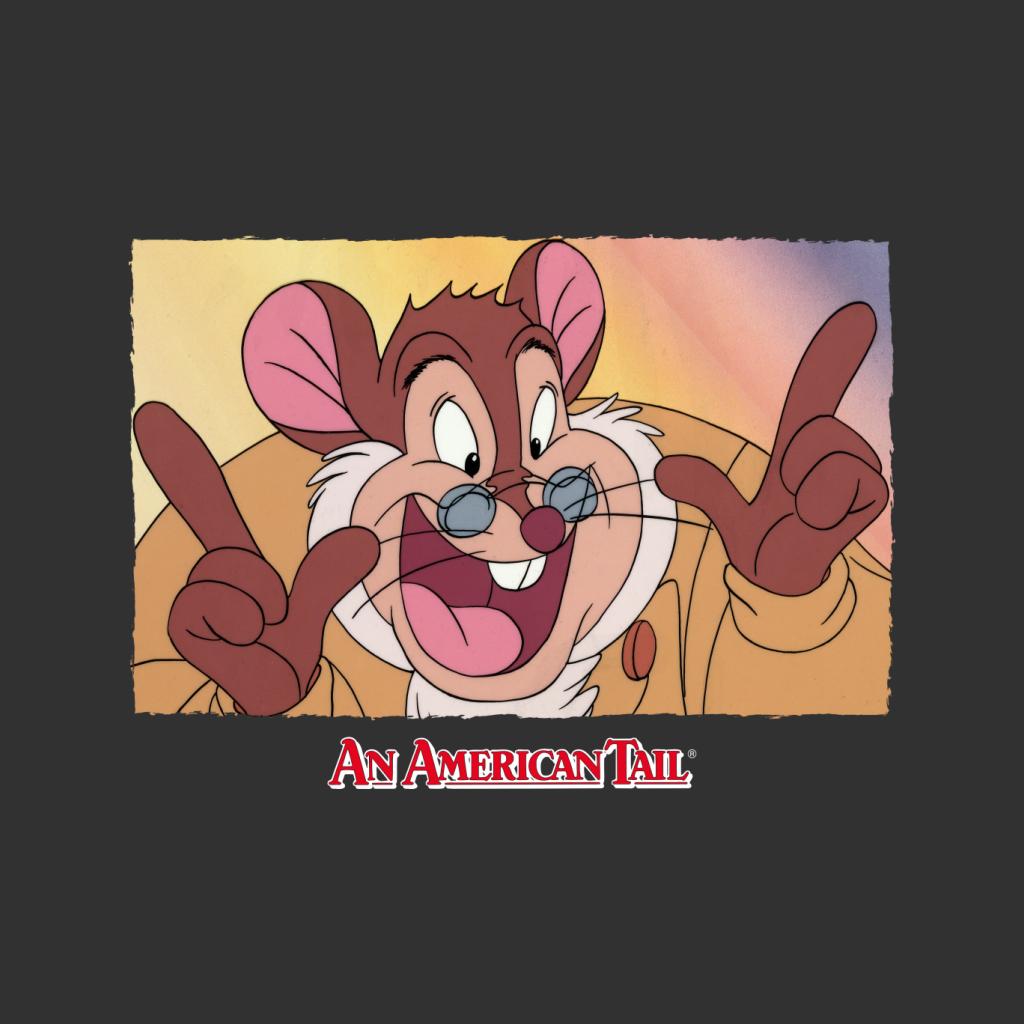 An American Tail Papa Mousekewitz Face Men's Hooded product image 5