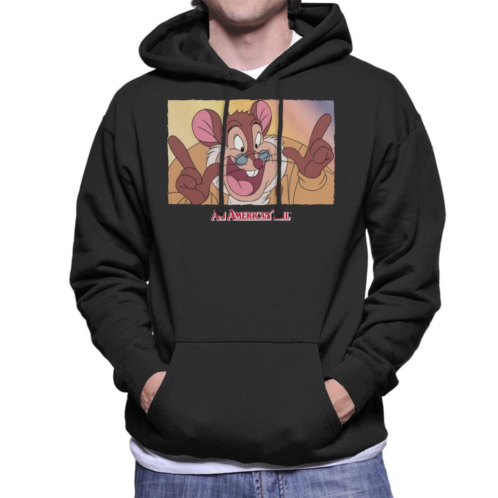 An American Tail Papa Mousekewitz Face Men's Hooded product image 1