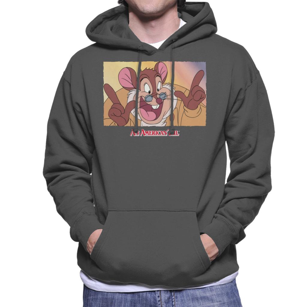 An American Tail Papa Mousekewitz Face Men's Hooded product image 4