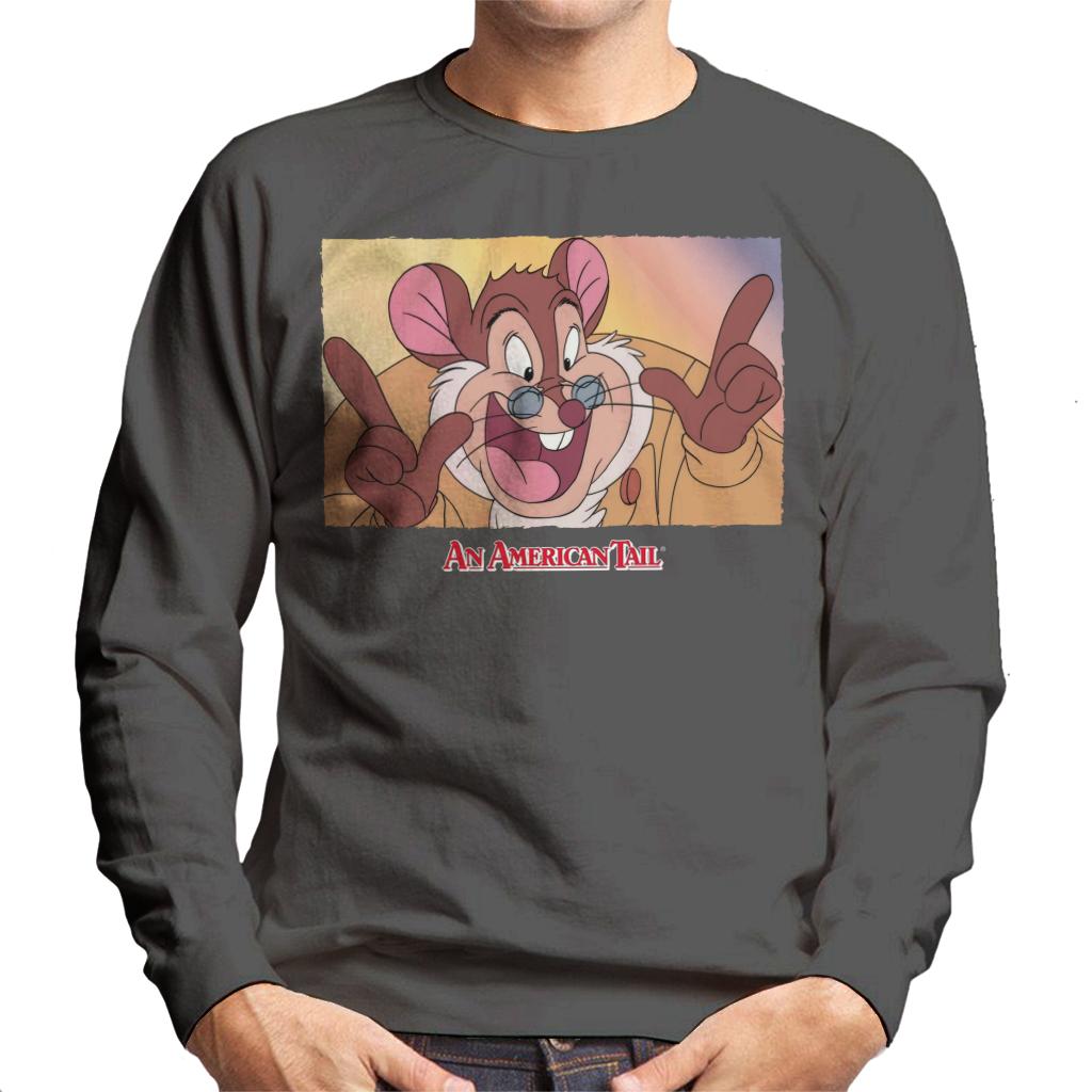 An American Tail Papa Mousekewitz Face Men's Sweatshirt product image 4