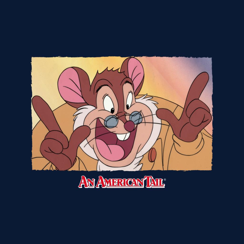 An American Tail Papa Mousekewitz Face Men's Hooded product image 7