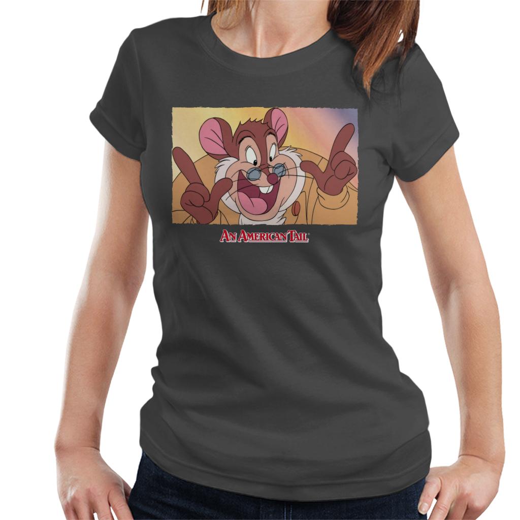 An American Tail Papa Mousekewitz Face Women's T-Shirt product image 4