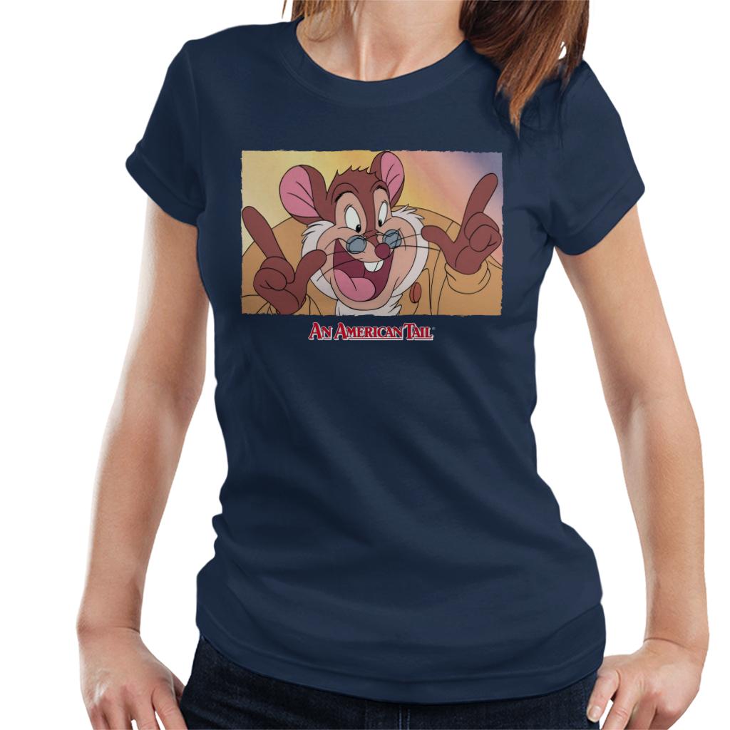 An American Tail Papa Mousekewitz Face Women's T-Shirt product image 6