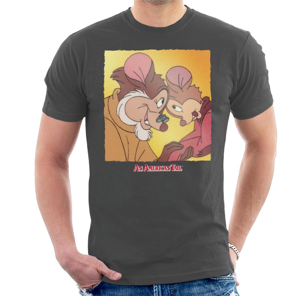 An American Tail Fieval And Papa Mousekewitz Men's T-Shirt product image 4
