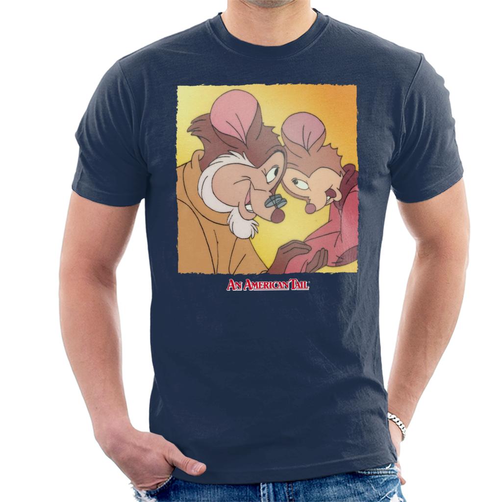 An American Tail Fieval And Papa Mousekewitz Men's T-Shirt product image 6
