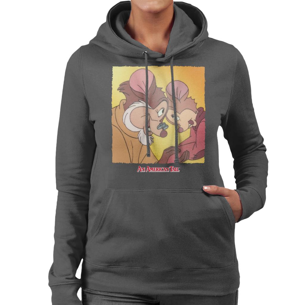 An American Tail Fieval And Papa Mousekewitz Women's Hooded product image 4