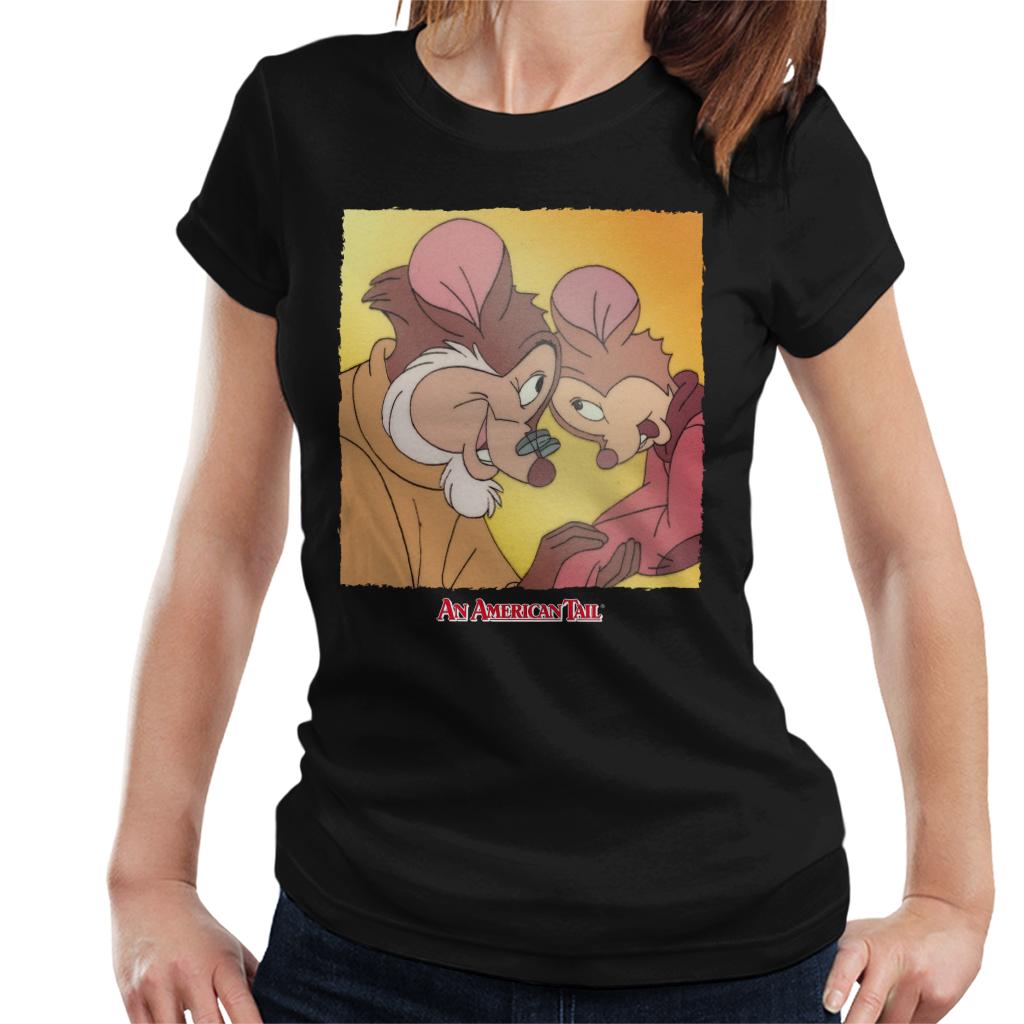 An American Tail Fieval And Papa Mousekewitz Women's T-Shirt product image 1