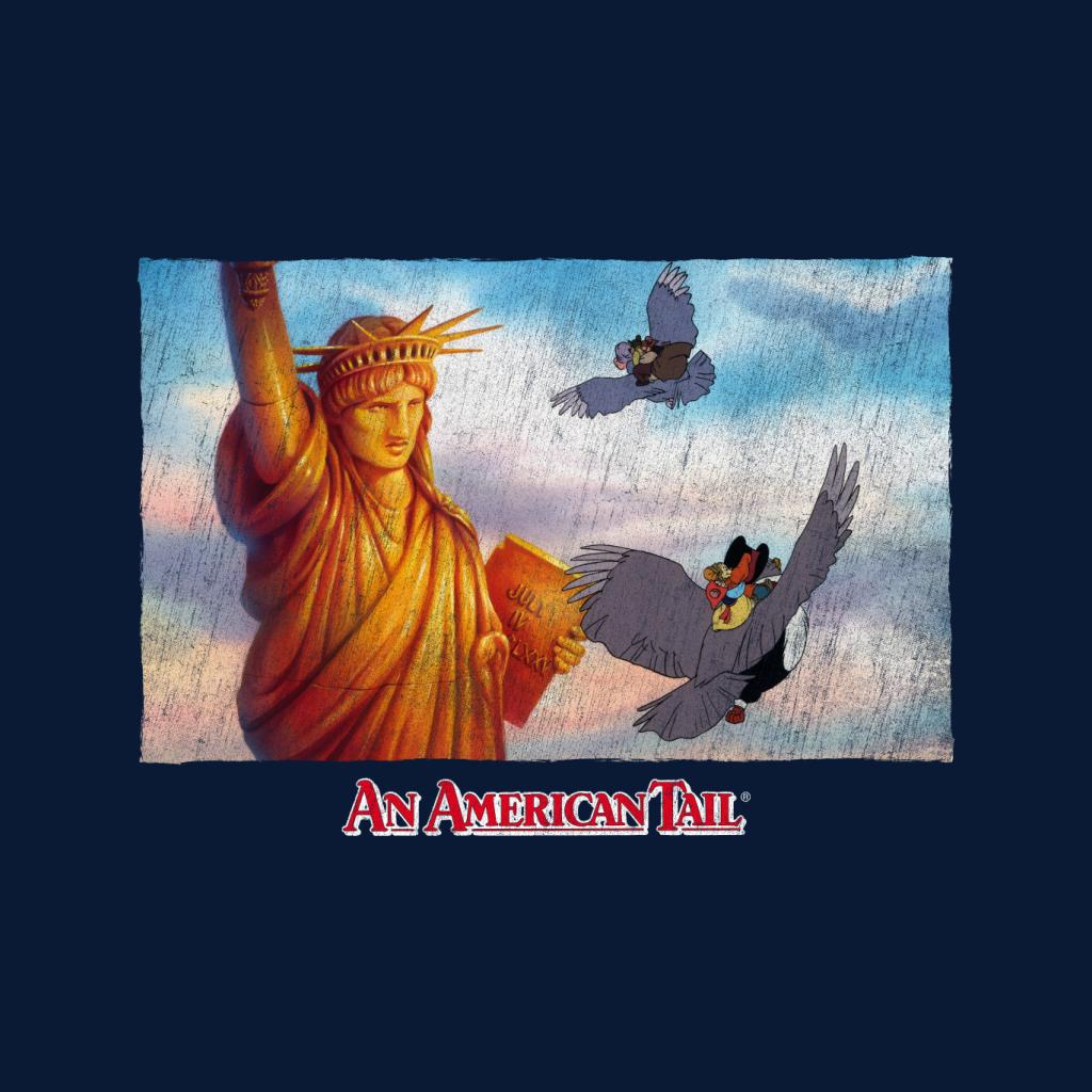 An American Tail Flying Henri Le Pigeon Near Statue Of product image 7