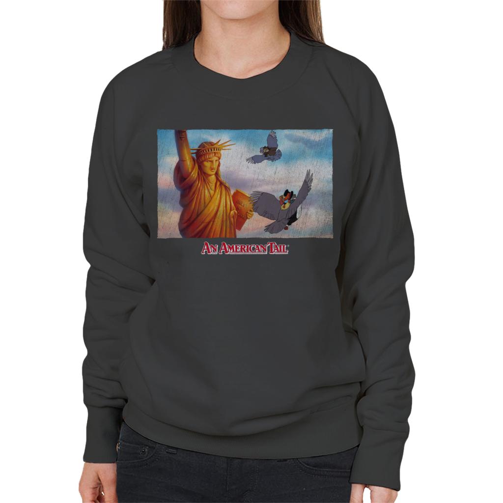 An American Tail Flying Henri Le Pigeon Near Statue Of product image 4