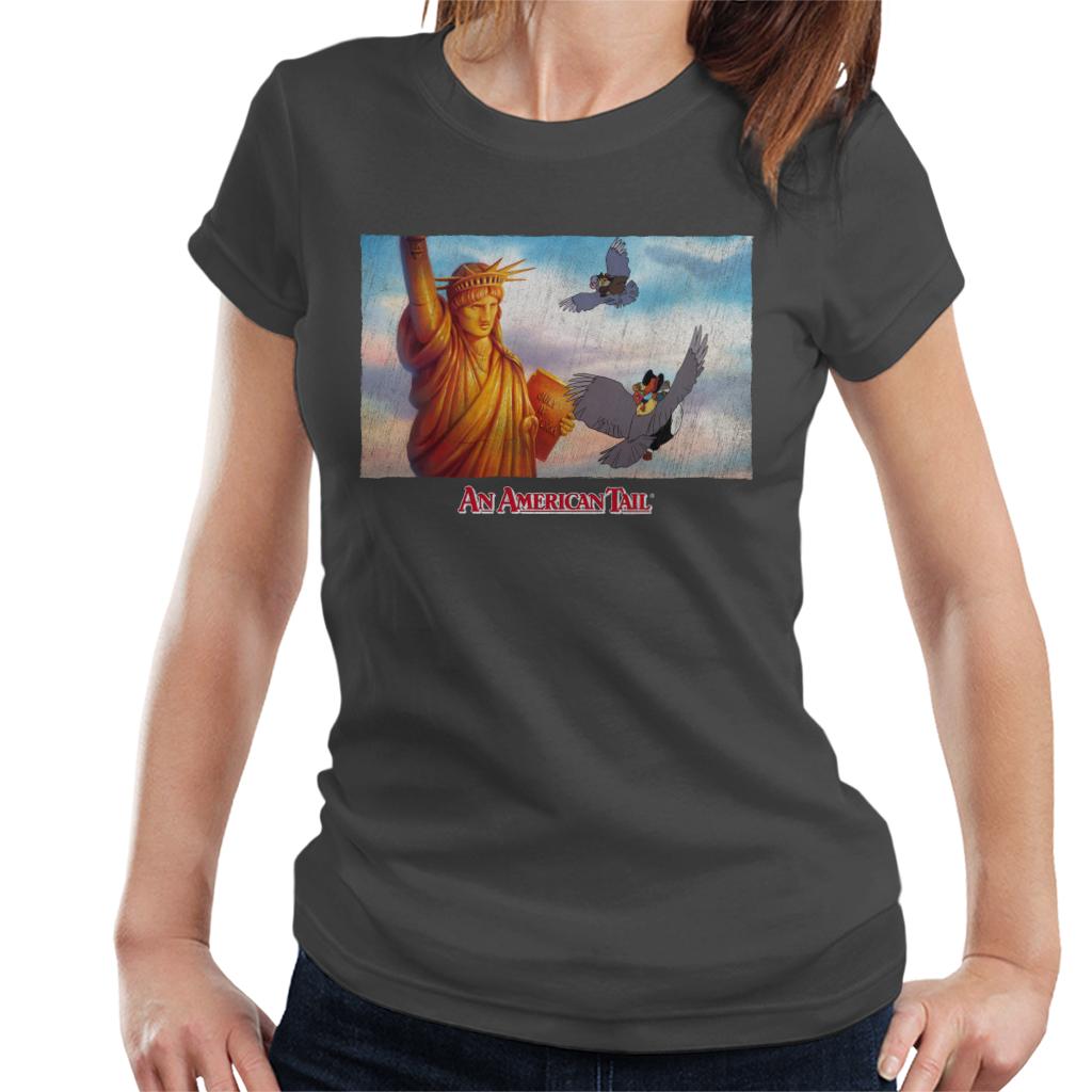 An American Tail Flying Henri Le Pigeon Near Statue Of product image 4