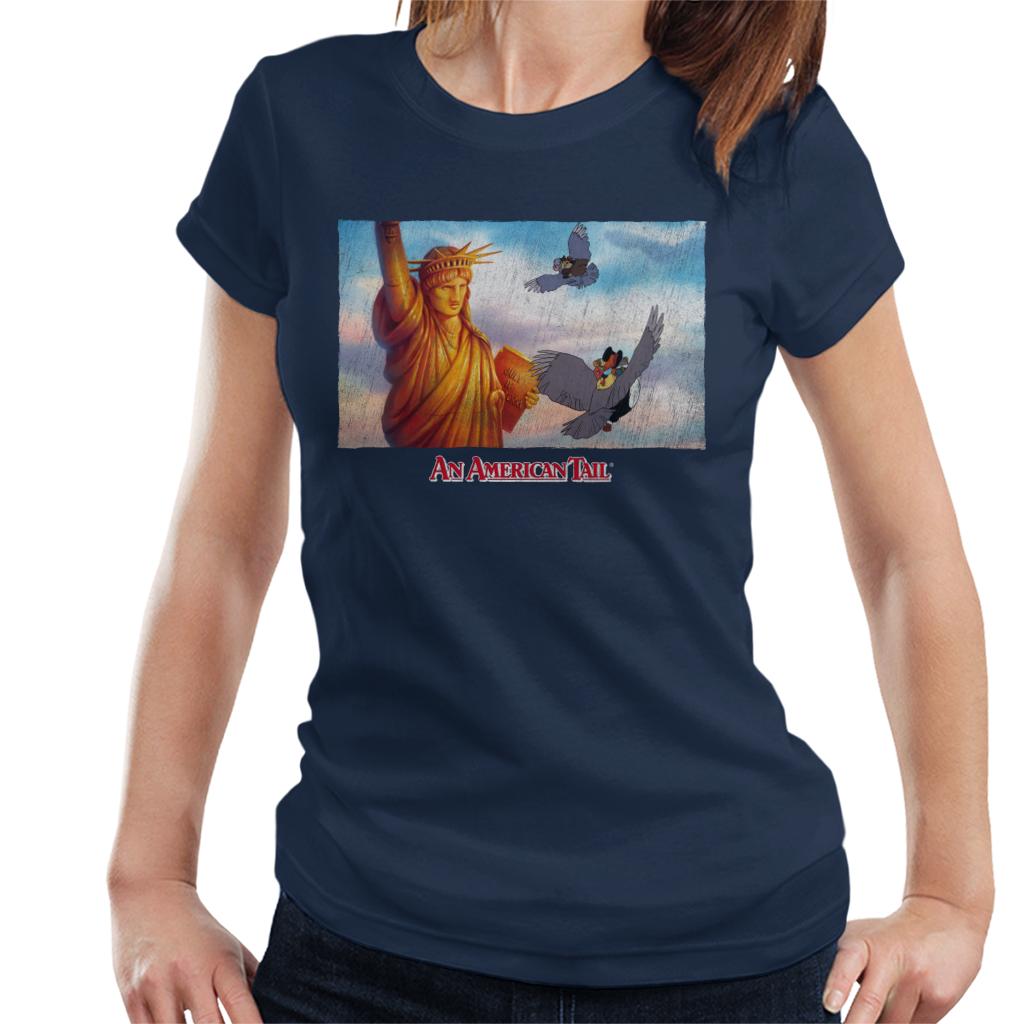 An American Tail Flying Henri Le Pigeon Near Statue Of product image 6