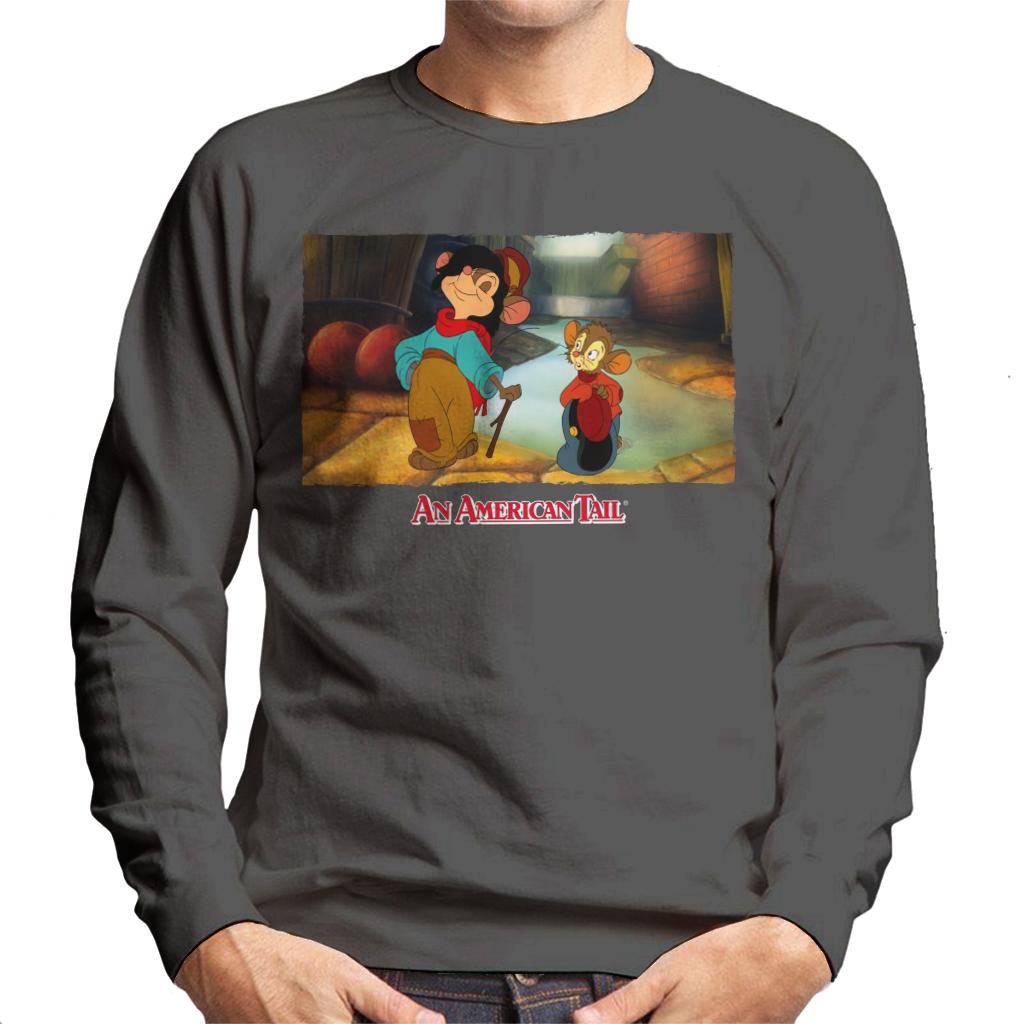 An American Tail Fieval And Tony Strolling Men's Sweatshirt product image 4
