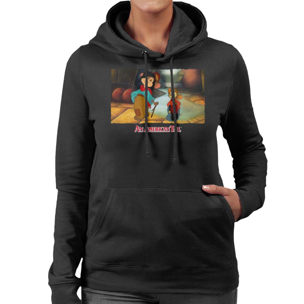 An American Tail Fieval And Tony Strolling Women's Hooded product image 1