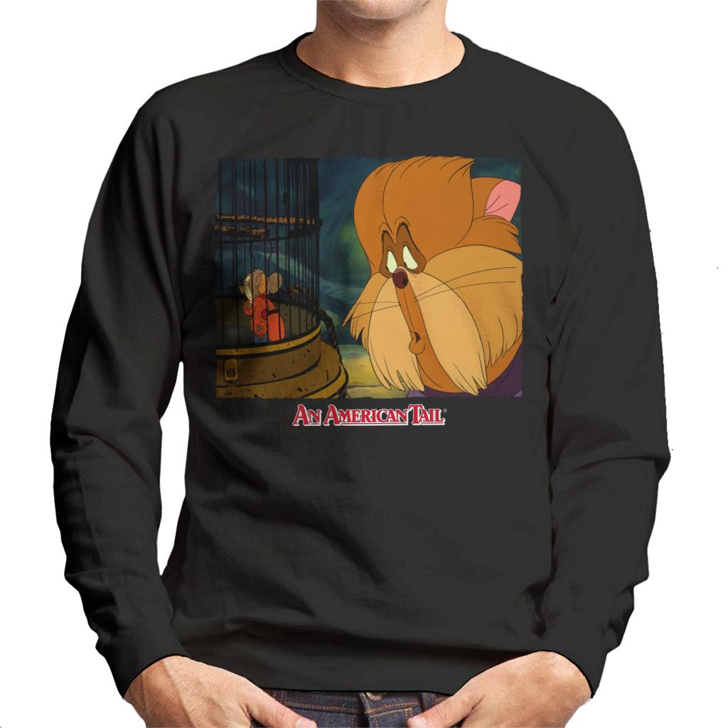 An American Tail Fieval In A Cage And Tiger Men's Sweatshirt product image 1